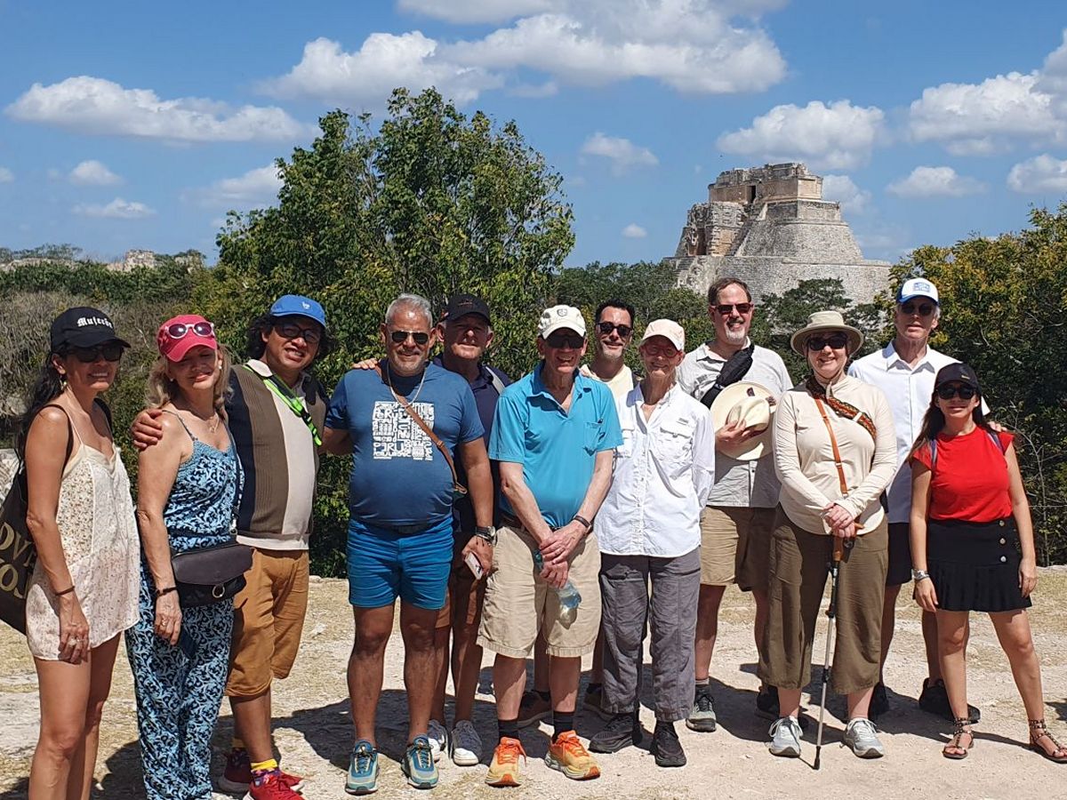 Uxmal archaeological site in Yucatán, Mexico