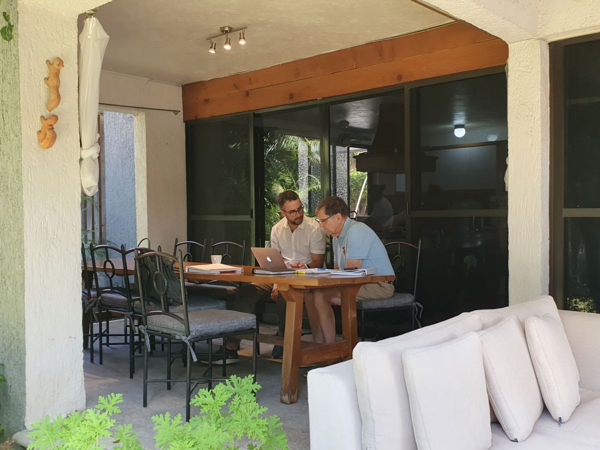 One-on-one Spanish class at ANDERS LANGUAGES in Cuernavaca, Mexico